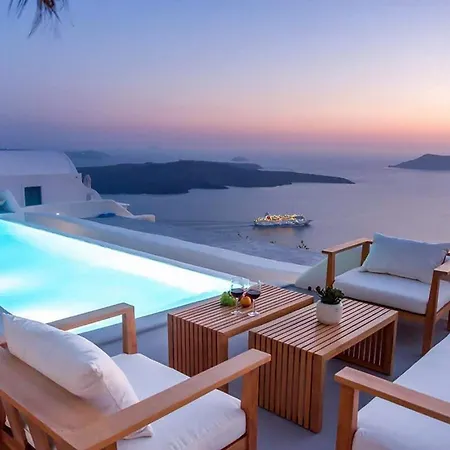Santorini Luxury Estate At Caldera * Fira (Santorini)